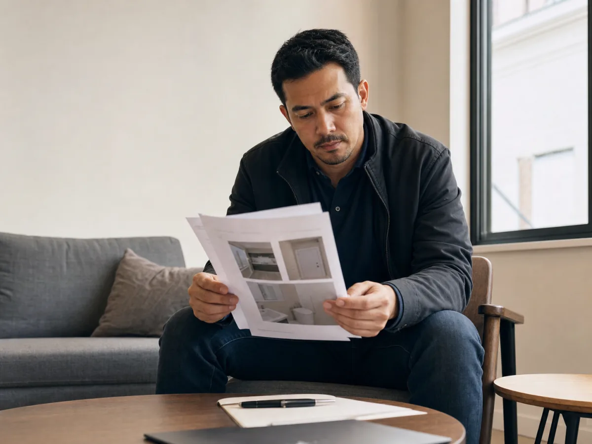 Property manager reviewing a completed MeetInspect inspection report